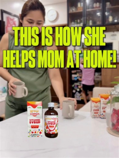 Teach your kids simple task and chores at home. Click this video for tips! #growvimin #Panchrestessentials #kidsmultivitamins #momandkids #tips