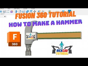 SIMPLE HAMMER IN FUSION 360