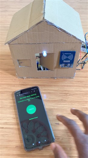 Contrôle d’une porte automatique en utilisant la carte ESP32, et Web app #domotique #arduino #Electrique | Méchant Circuit