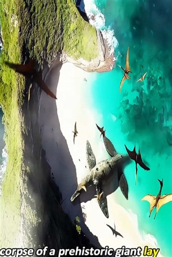 The corpse of a prehistoric giant lay on the coast #animals #documentary #usa #nature #dinosaur