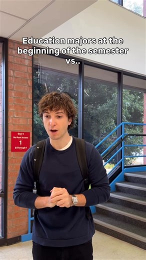 Mack Harrison on Instagram: "The workload is DIABOLICAL😭😭 #explore #college #teachers"