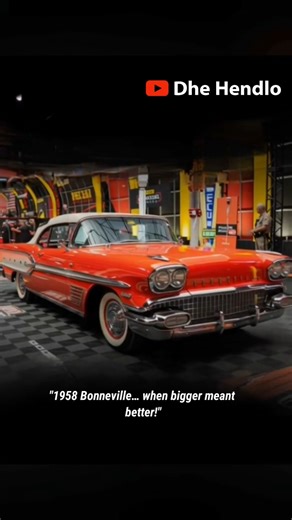 1958 Pontiac Bonneville ❤