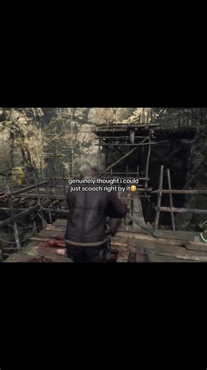 never died this way bro😭 i thought i’d have time before it exploded idk #residentevil4 #residentevil #residentevil4remake #re4 #leonkennedy