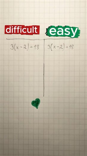 difficult vs easy#math #mathhacks #mathshorts