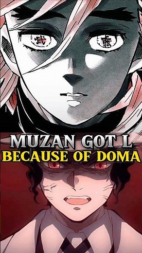 Muzan got L because of Doma📌#shorts #doma #muzan #inosuke #sinobu