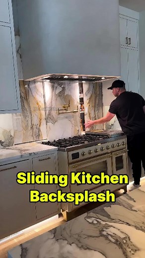 Sliding Kitchen Backsplash: Custom & Smart Ideas