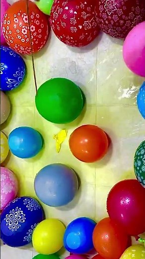 The latest video of bursting colored balloons | Explosion of colors #balloon #ballongame #relaxing