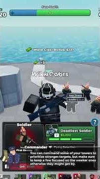 Is Soldier the BEST Starter Tower? #tds #roblox #gaming #towerdefensesimulator #robloxgames