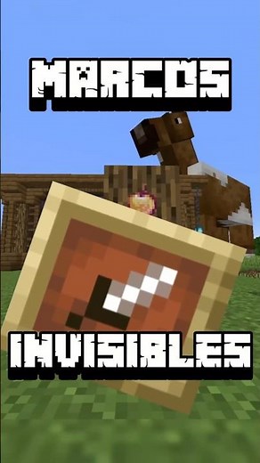 Marcos invisibles #minecraft #mctutorial #java #minecraftjava #minecrafttutorial #comando #commands