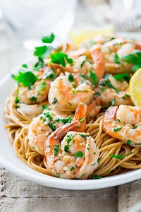 Shrimp in Garlic Sauce