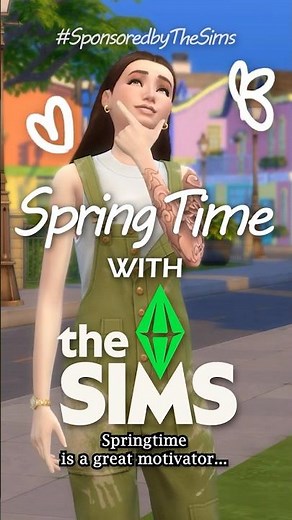 Follow your dreams this Spring with The Sims 4! 🌸 #SponsoredbyTheSims #AD