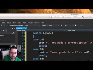 C++ with TJ: Switch statements & functions