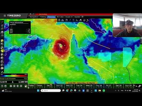 How I track cyclones using TimeZero!