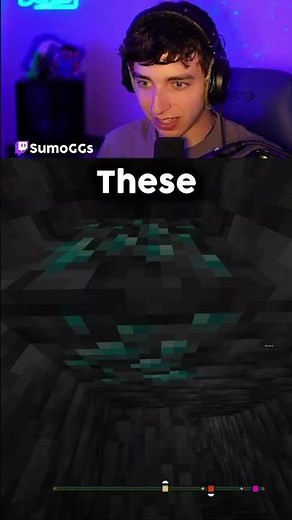 The LUCKIEST Minecraft player... #shorts