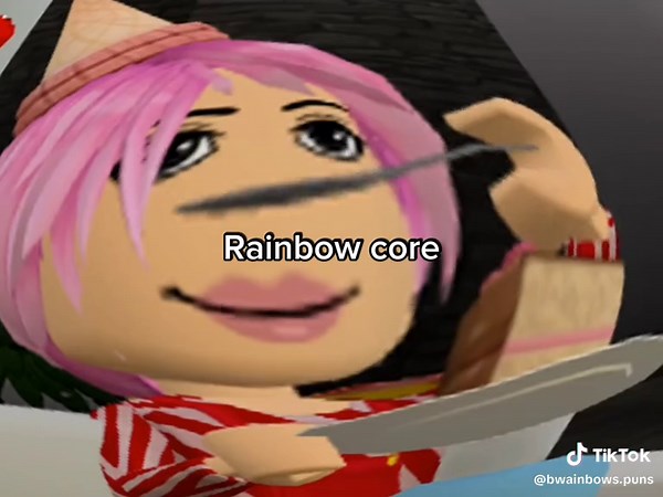 Vibrant Rainbow Core Painting for Krew Members