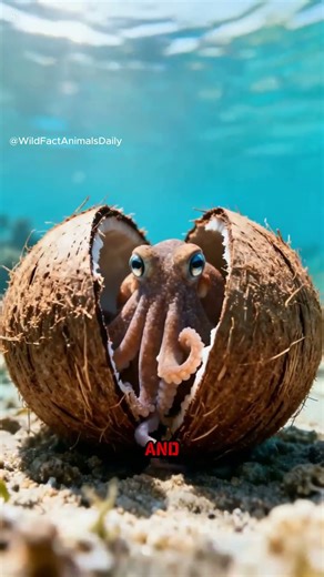 Did You Know This Octopus Uses Tools? 😳