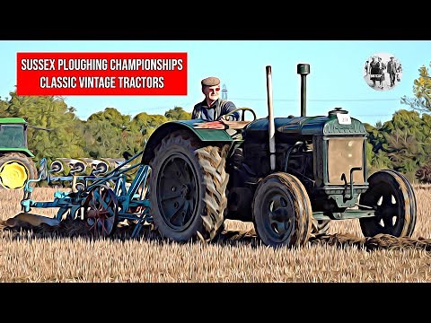 Classic Vintage Tractors - Sussex Ploughing Championships