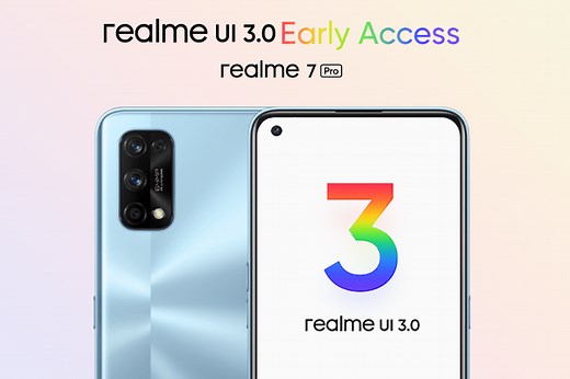 Realme 7 Pro gets Android 12 via Realme UI 3.0 Early Access - Gizmochina