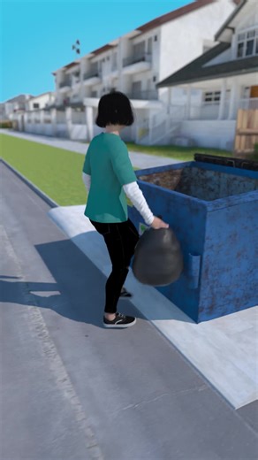 Woman Gets Compacted In Garbage Truck 😱