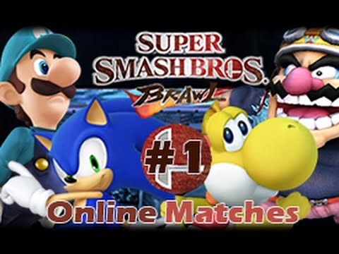 Super Smash Bros. Brawl Free for all Online Matches (4-Players)