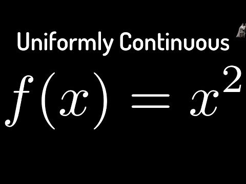 Proof that f(x) = x^2 is Uniformly Continuous on (0, 1)