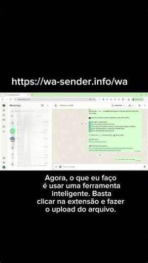 Mensagens do WhatsApp a partir de um arquivo | automação