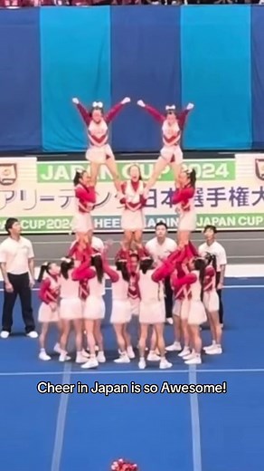 Incredible All Girl Cheer Team Showcases Skills in Japan
