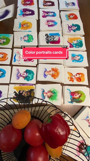 Sorting cards in alphabetical order… #sketching #penandinkdrawing #friends #drawingtutorial #paintingtutorial