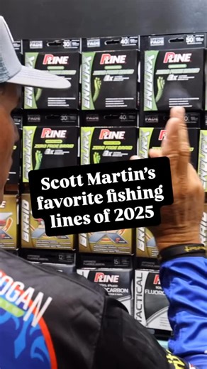 When @scottmartinchallenge speaks, you listen! Here's a breakdown of Scott's favorite line to rig up. Learn more at P-Line.com #plinefishing #bassfishing #fishing #fishon #tightlines | P-Line