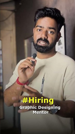Looking for a graphic designing job? we are hiring Mentor or a expert Graphic Designing teacher.