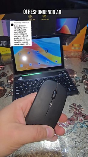Conectando Mouse e Teclado Sem Fio no Tablet