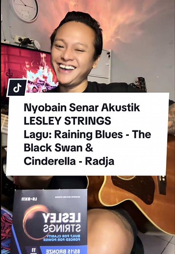 Nyobain Senar Gitar Akustik LESLEY Strings