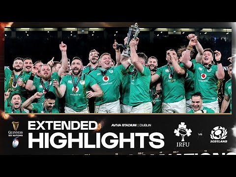 IRISH GLORY ☘️ | EXTENDED HIGHLIGHTS | IRELAND V SCOTLAND | 2024 GUINNESS MEN'S SIX NATIONS RUGBY