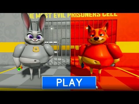JUDY & NICK's Prison Run in Roblox | Roblox Prison Escape