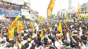29K views · 810 reactions | Byreddy Rajasekhar Reddy speech at Nandikotkuru Nomination rally | Byreddy Rajashekar Reddy | Facebook