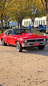 1968 Chevrolet Chevy II Nova SS Classic Car Drive By Engine Sound Packard Proving Grounds 2024 | Casey Faitel