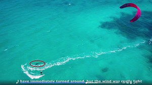 Drone captures footage of kitesurfer's brush with great white shark