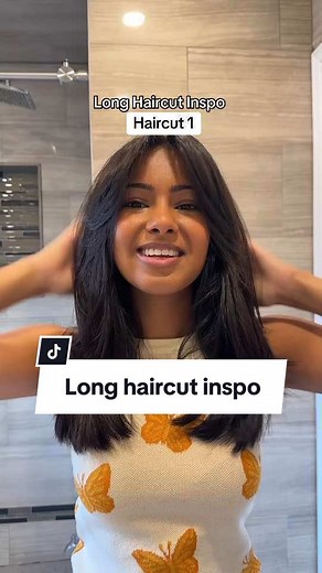 Long Haircut Inspiration with Cut Details
