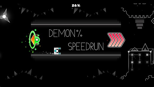 [几何冲刺]“Demonpct Speedrun”（Easy Demon）By Kingoo