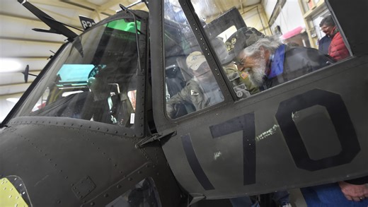 UPDATE: Vietnam vets have a chance to fly once more in a restored Huey chopper