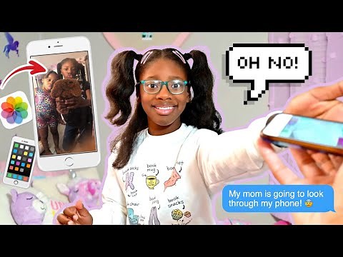 I WENT THROUGH MY TWEEN DAUGHTER’S CAMERA ROLL ON HER IPHONE! *SHE DID WHAT?!*