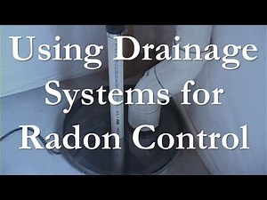 Using Drainage Systems to Mitigate Radon