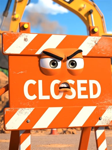 POV: Road signs finally started talking… and they’re DONE with us. Which one is your mood?” #RoadSigns #TalkingObjects #3DAnimation #CartoonAnimation
