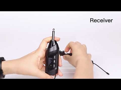 SGPRO TR-15 Sax Wireless Mic System Change Frequency & Pairing