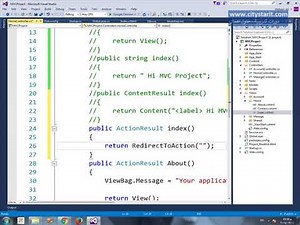 MVC Action result - controller شرح