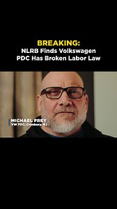 🚨 NLRB finds VW PDC has broken labor law In a massive rebuke of the German auto giant, the National Labor Relations Board has found Volkswagen to have egregiously violated the law in intimidating, disciplining, and threatening workers at its Parts Distribution Center in Cranbury, New Jersey, earlier this year. After workers organized to join the UAW, the company illegally threatened and coerced workers for exercising their federally protected right to organize a union. The automaker, which prid