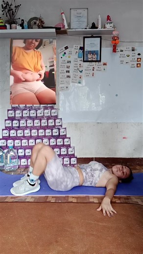 4mn tabata workout at home on the mat best for beginners and seniors 20reps each action x5 set no equipment. #Rinafitnessmom #friendsfollowersViewers #highlight #highlightsシ゚ #friends #followers #trending #fulltimemommy #followerseveryonehighlightseveryone The music not mine just For entertainment purposes only no copyright infringement intended. | Rina Fitness Mom