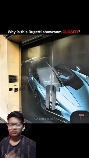 why the Bugatti showroom isn't show