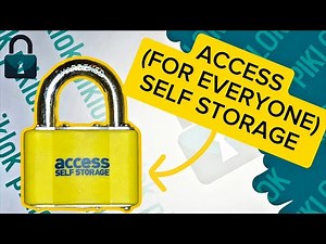 Access Self Storage Locks… More Like OPEN ACCESS! 🔓