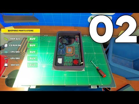 Gamer Stop Simulator - Part 2 - Repairing Broken Consoles